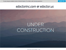 Tablet Screenshot of edoctor.us